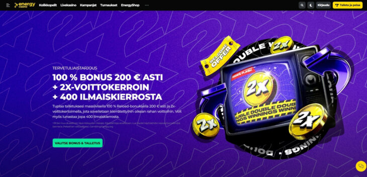 Energy casino bonus