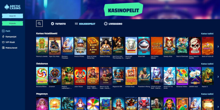 arctic casino peliaula