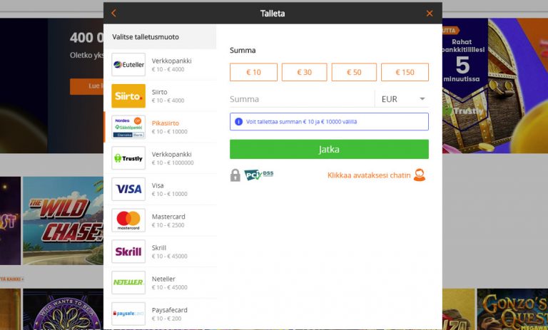 Ei Rekisteröitymistä Kasino