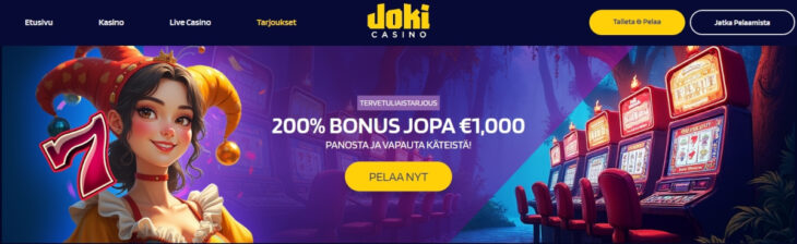 joki casinon bonus