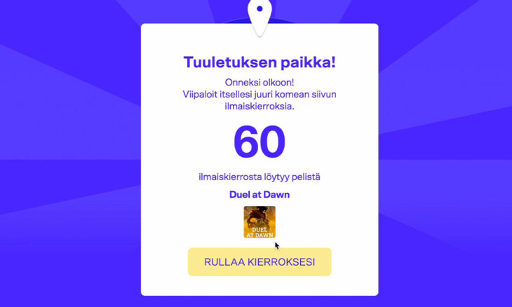 Käytä talletusbonus