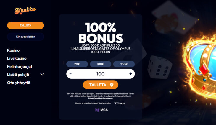 kunkku bonus