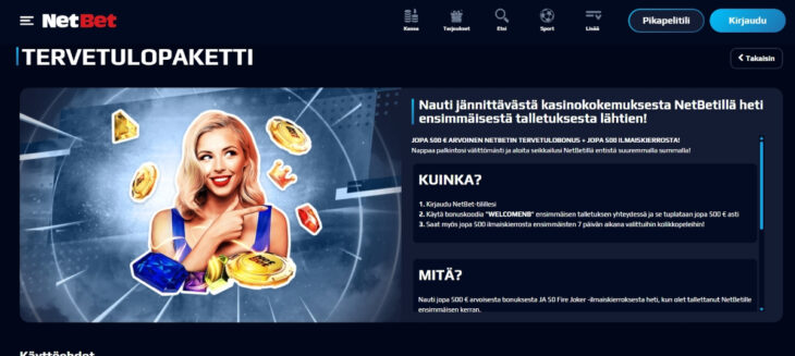 netbet bonus