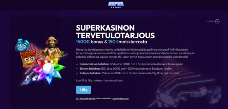 super kasino bonus